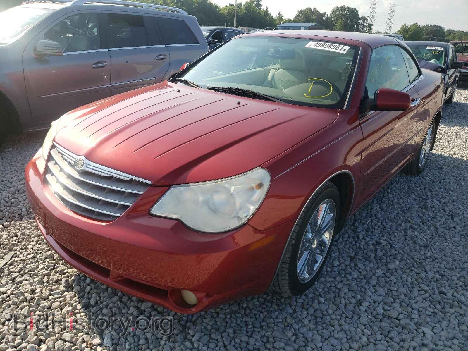 2008 CHRYSLER SEBRING - VIN: 1C3LC65MX8N147819 - Фото 2