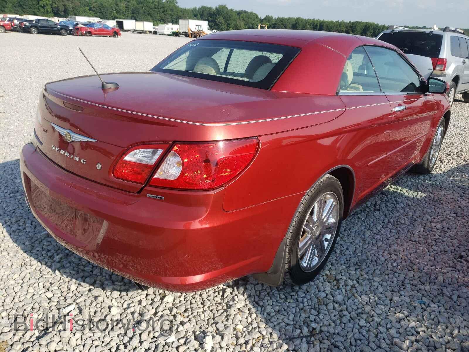 2008 CHRYSLER SEBRING - VIN: 1C3LC65MX8N147819 - Фото 4
