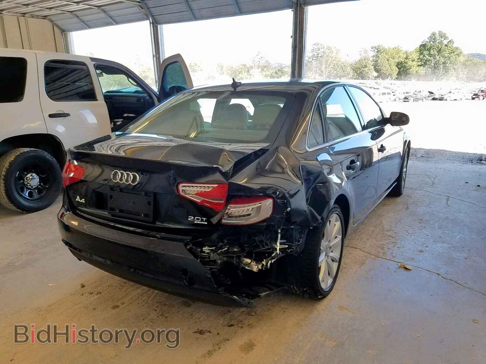2013 AUDI A4 - VIN: WAUFFAFL8DN037075 - Photo 4