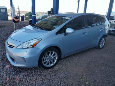 2014 Toyota PRIUS, синий — VIN JTDZN3EU4EJ001675, Copart
