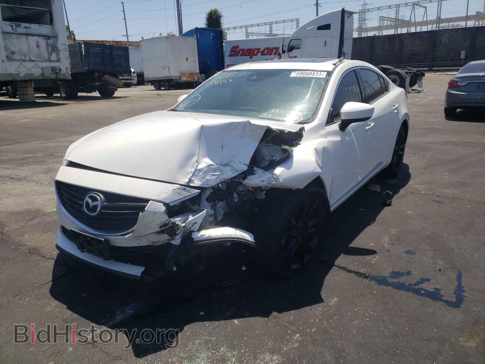 2017 MAZDA 6 - VIN: JM1GL1V53H1135141 - Фото 2