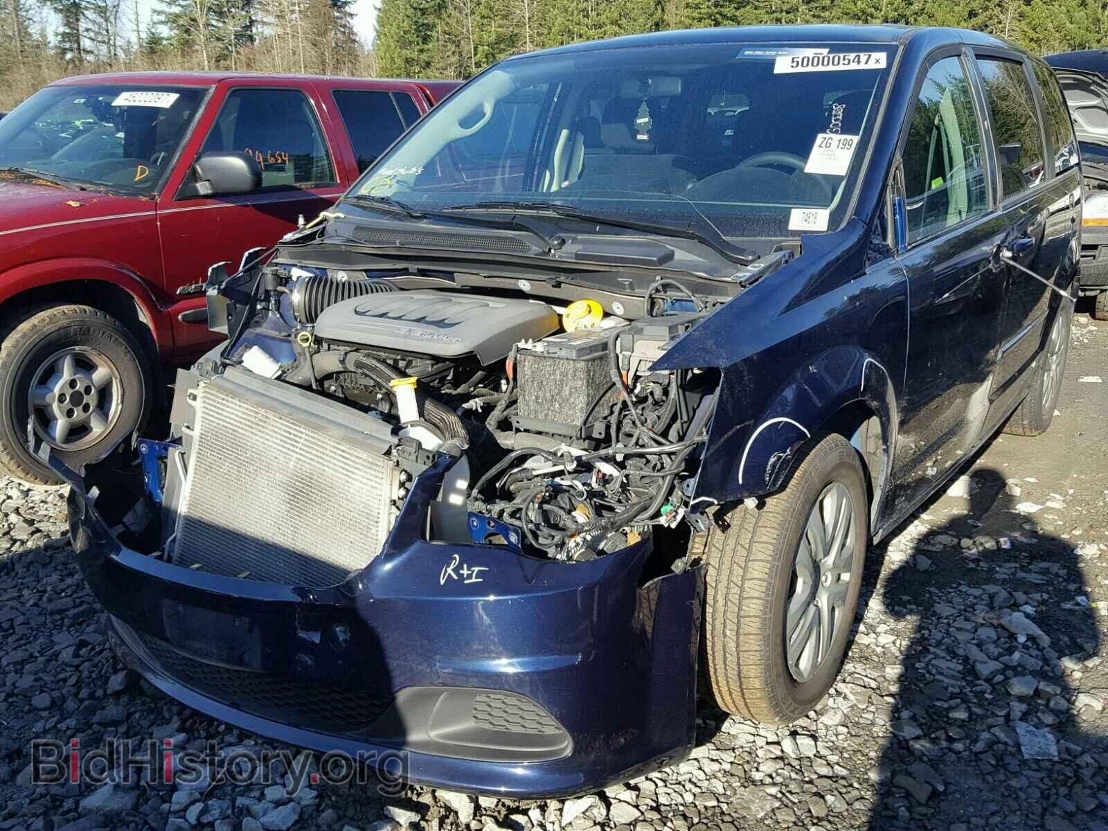 2016 DODGE CARAVAN - VIN: 2C4RDGBG9GR122662 - Фото 2