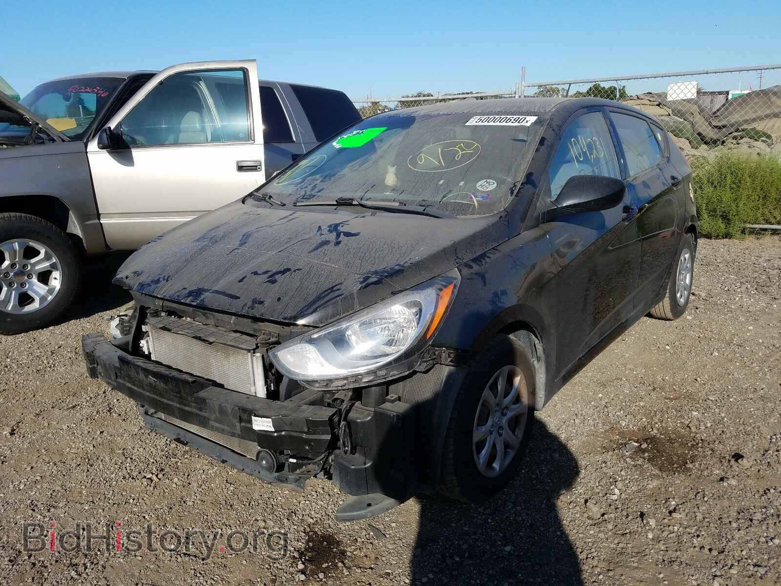 2013 HYUNDAI ACCENT - VIN: KMHCT5AE1DU088000 - Фото 2