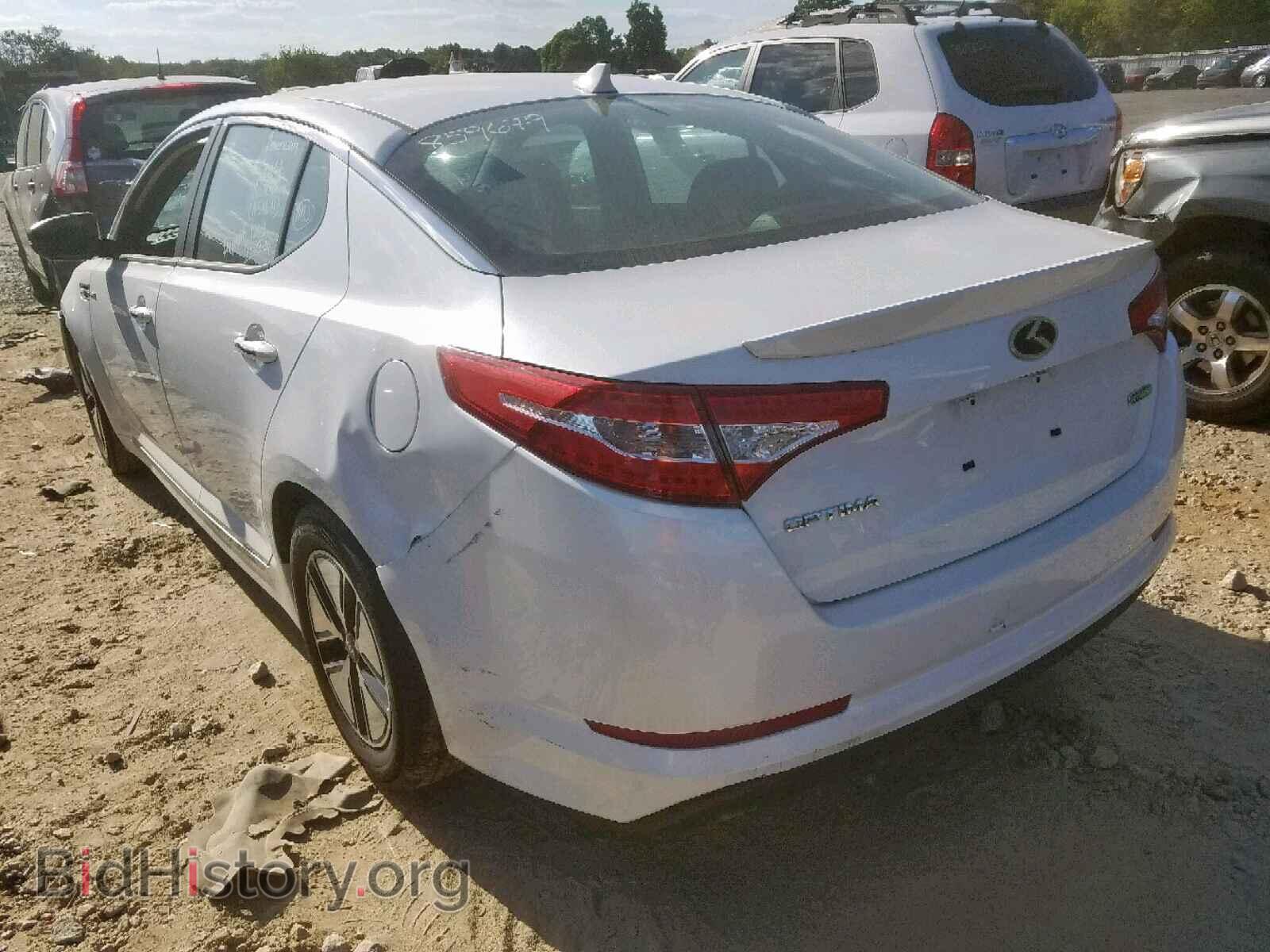 2013 KIA OPTIMA HYB - VIN: KNAGM4AD2D5044955 - Фото 3