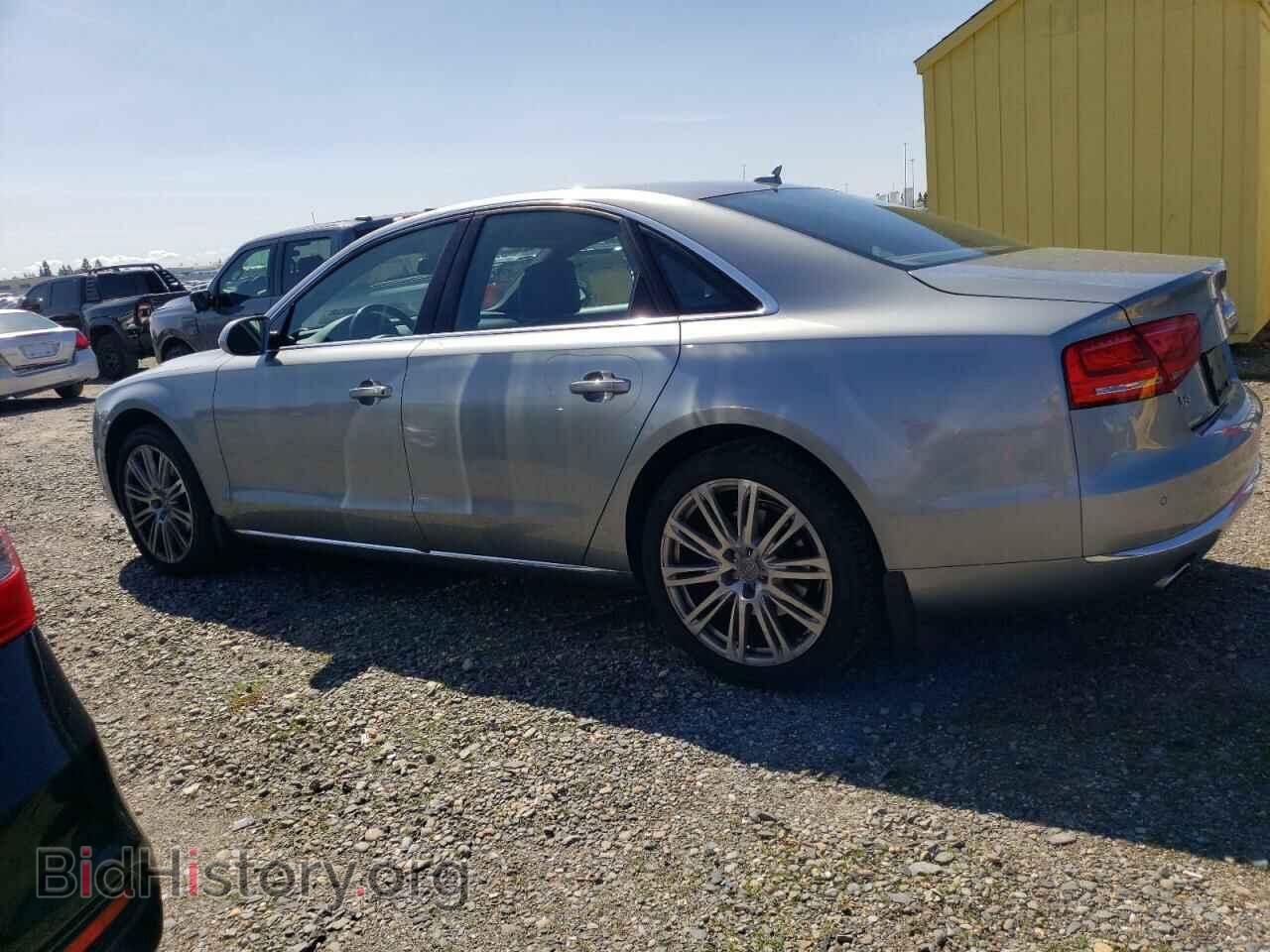 2013 AUDI A8 - VIN: WAUAGAFD8DN033639 - Фото 2
