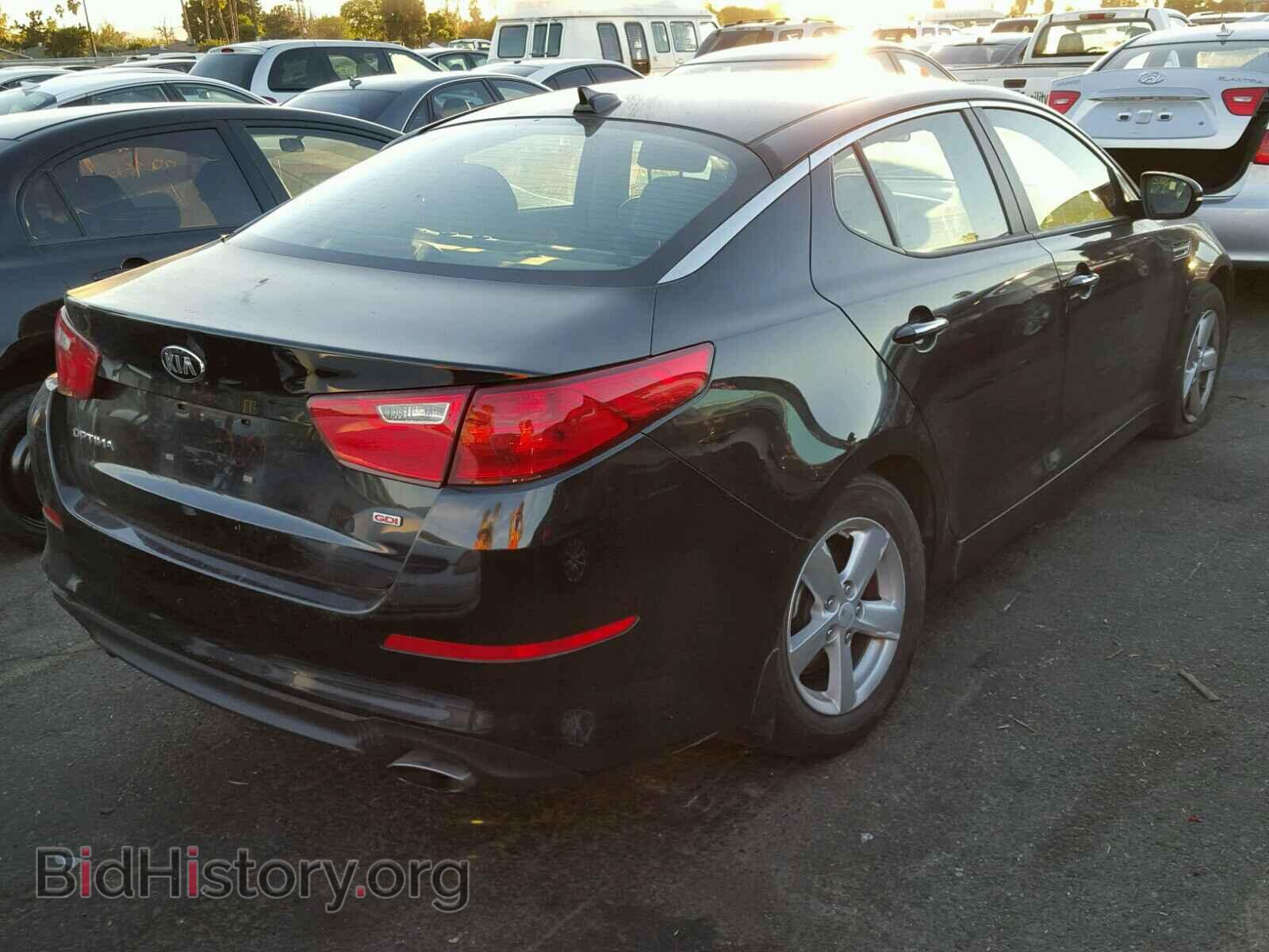 2015 KIA OPTIMA - VIN: KNAGM4A76F5664382 - Фото 4