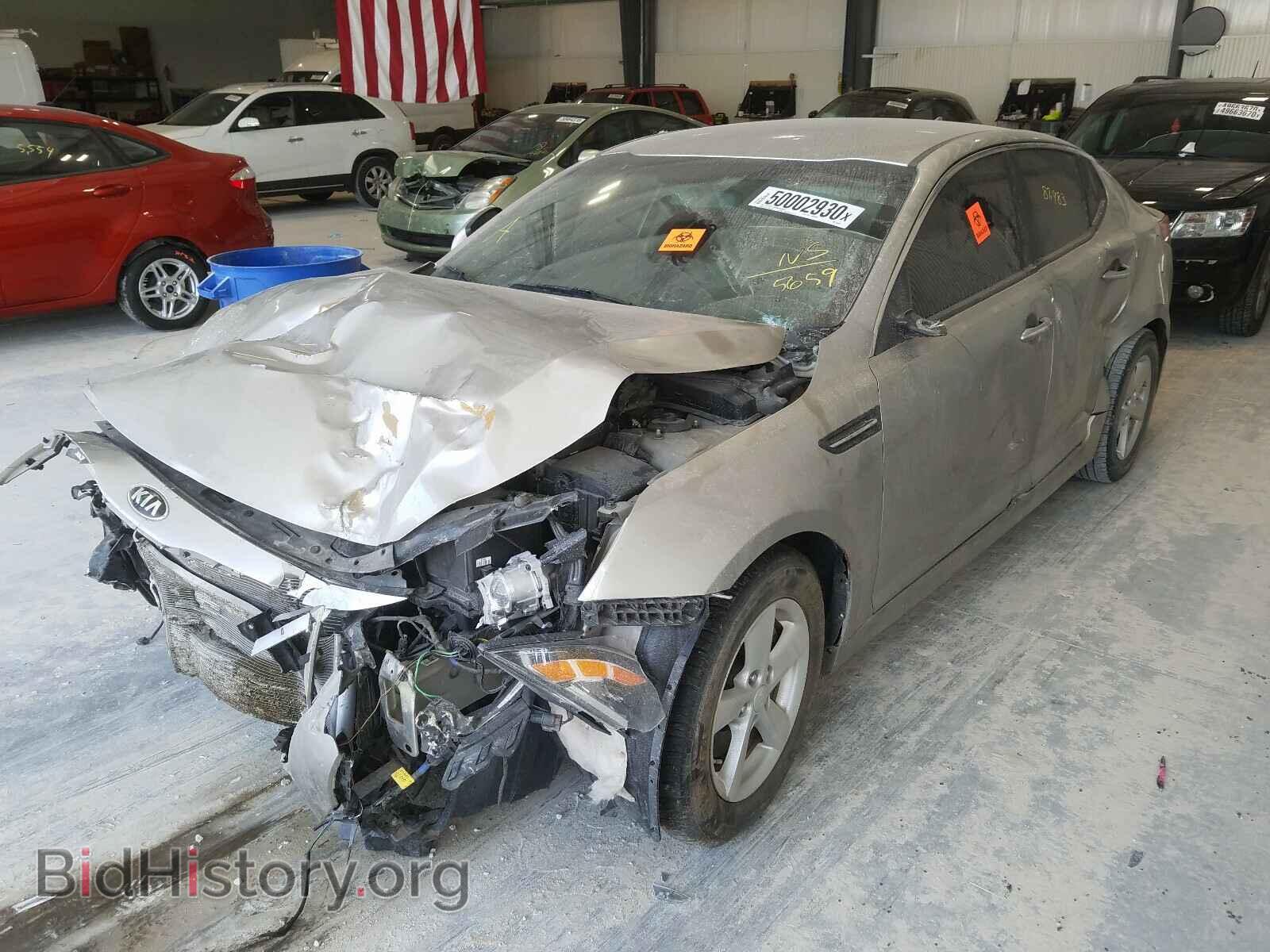 2015 KIA OPTIMA - VIN: KNAGM4A70F5585659 - Фото 2