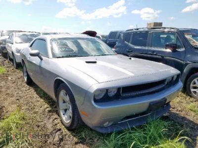 2013 Dodge CHALLENGER, silver — VIN 2C3CDYAG2DH742157, Copart