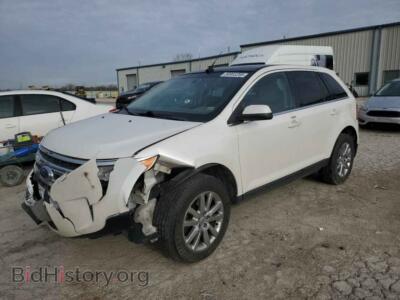 2013 Ford EDGE Limited, white — VIN 2FMDK4KC0DBE33540, Copart