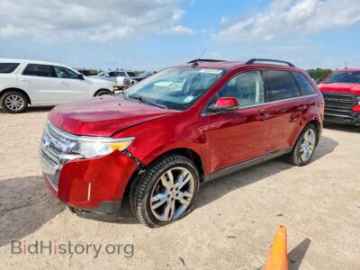 2013 Ford EDGE Limited, red — VIN 2FMDK3KC0DBB77877, Copart