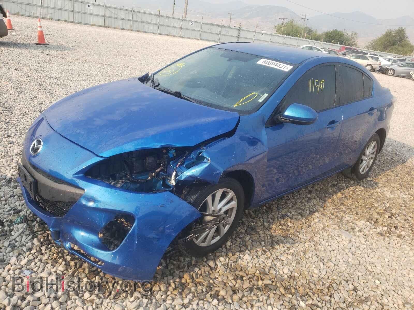 2012 MAZDA 3 - VIN: JM1BL1V70C1677821 - Фото 2