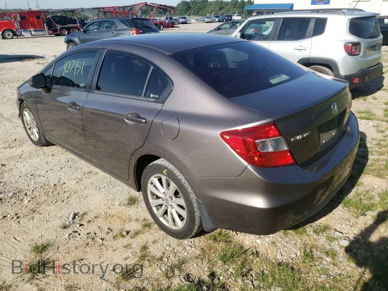 2012 HONDA CIVIC - VIN: JHMFB2F88CS005144 - Фото 3