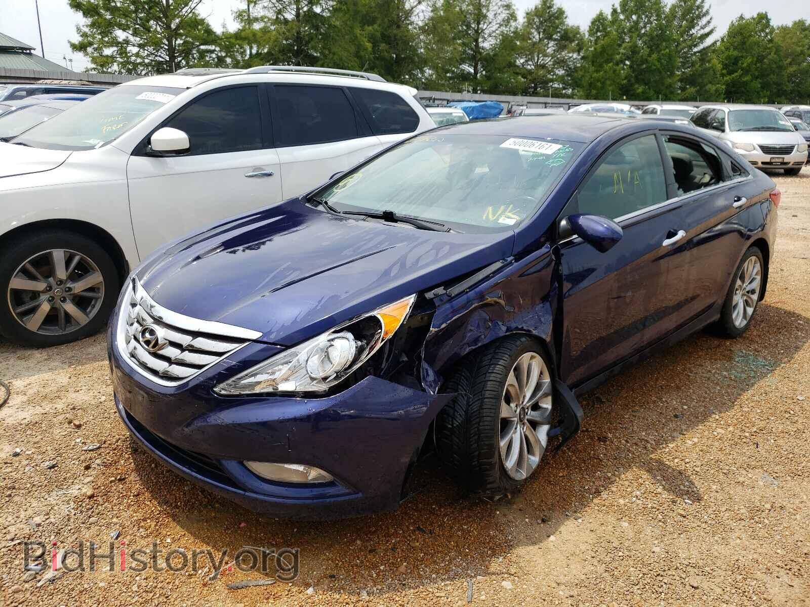 2012 HYUNDAI SONATA - VIN: 5NPEC4AC4CH360702 - Фото 2