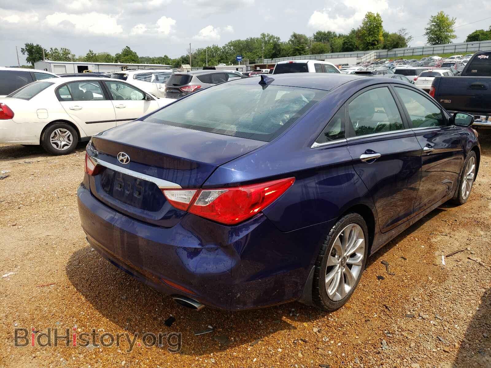 2012 HYUNDAI SONATA - VIN: 5NPEC4AC4CH360702 - Фото 4