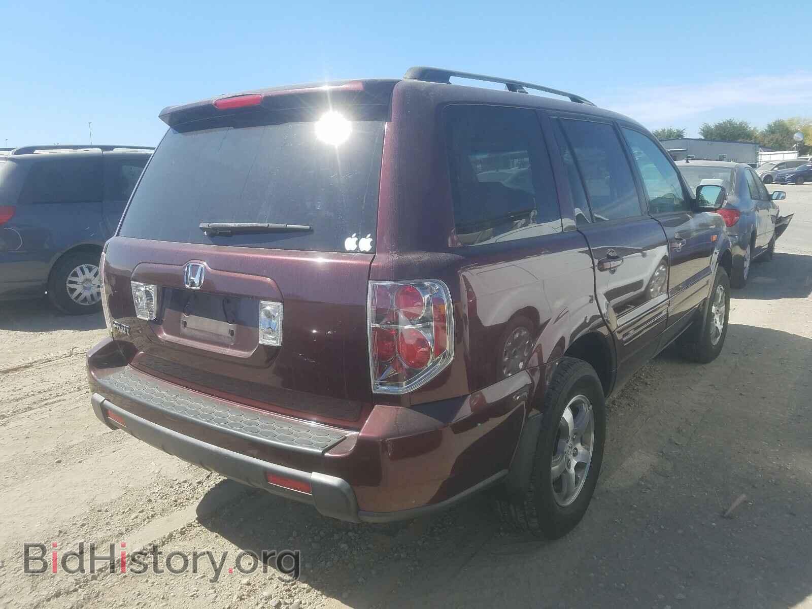 2007 HONDA PILOT - VIN: 5FNYF28527B032831 - Фото 4