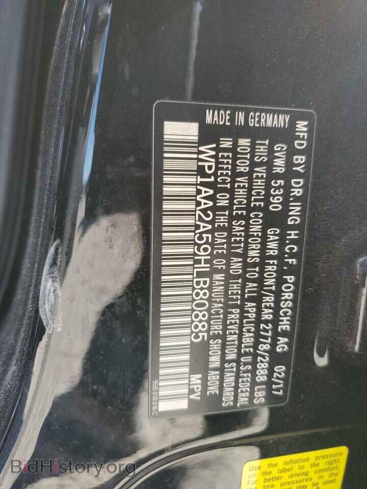 2017 PORSCHE MACAN - VIN: WP1AA2A59HLB80885 - Фото 14