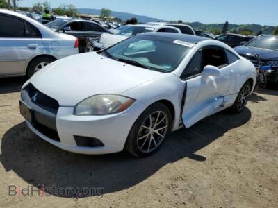 2012 Mitsubishi ECLIPSE GS Sport, white — VIN 4A31K5DF7CE005145, Copart