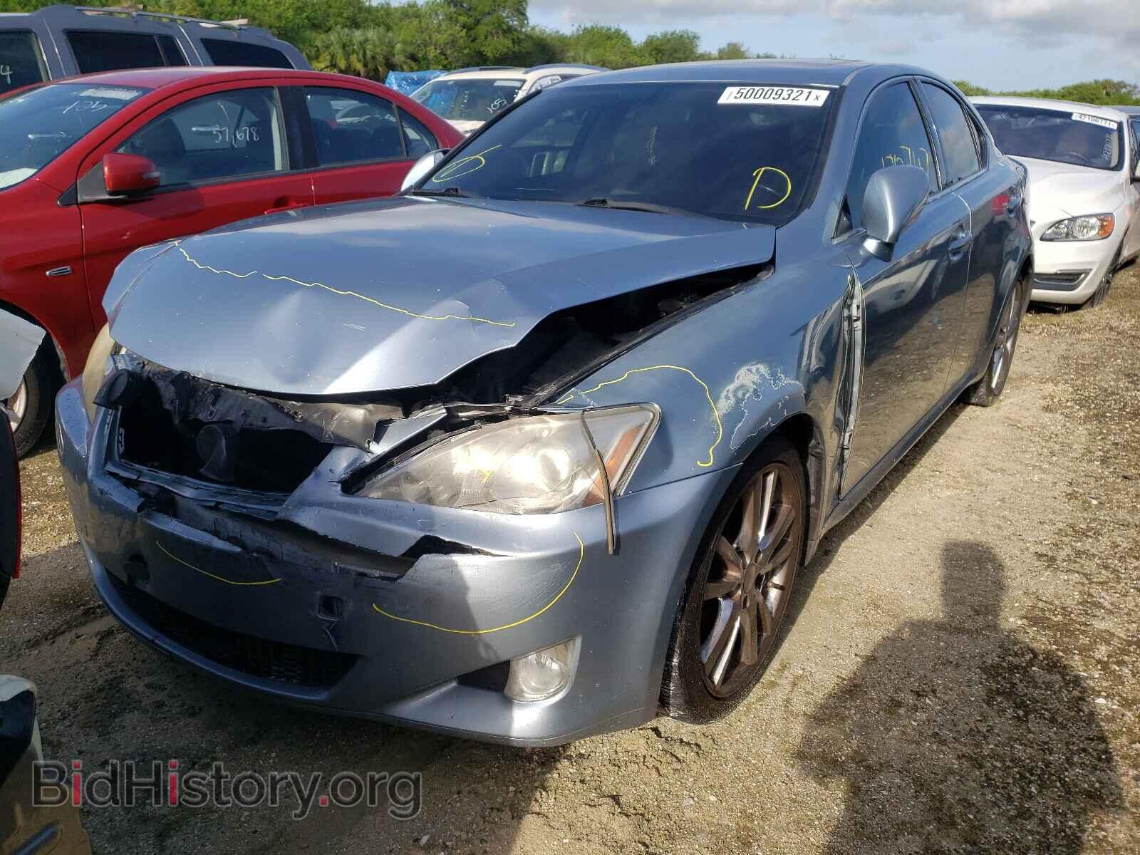 2007 LEXUS IS - VIN: JTHBK262675045558 - Фото 2