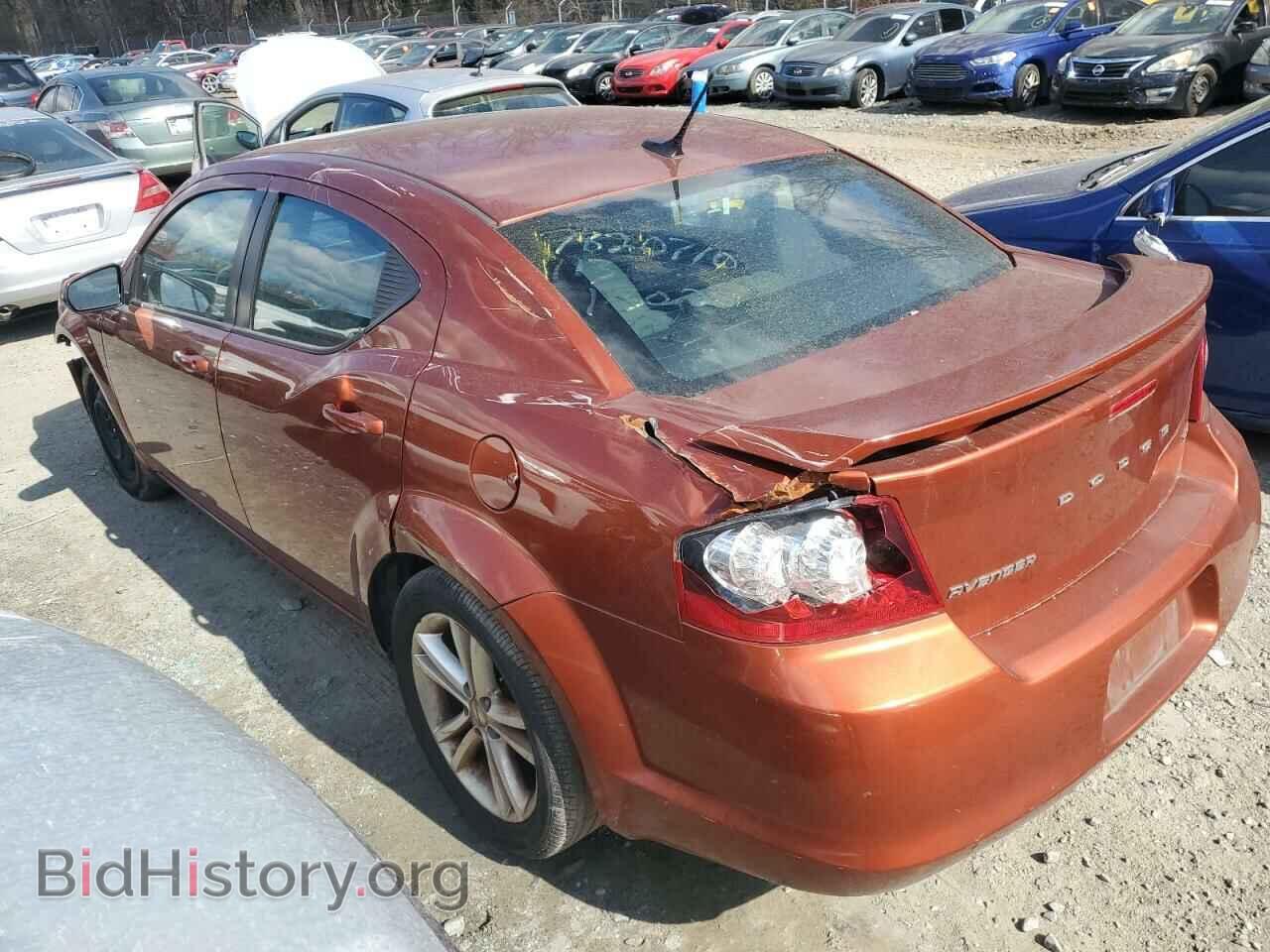 2012 DODGE AVENGER - VIN: 1C3CDZCB3CN198572 - Фото 2