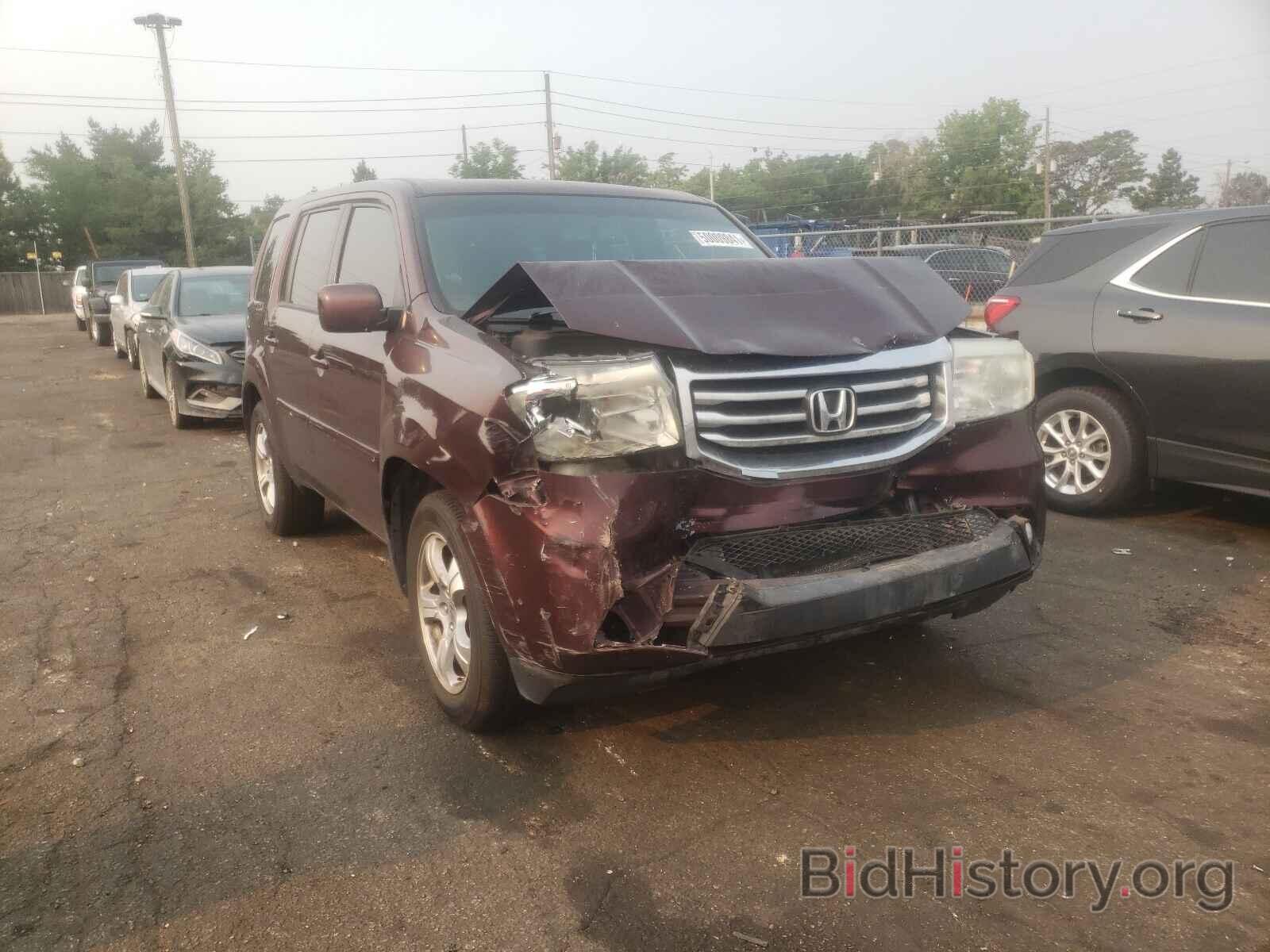 Photo 5FNYF4H5XCB080177 - HONDA PILOT 2012