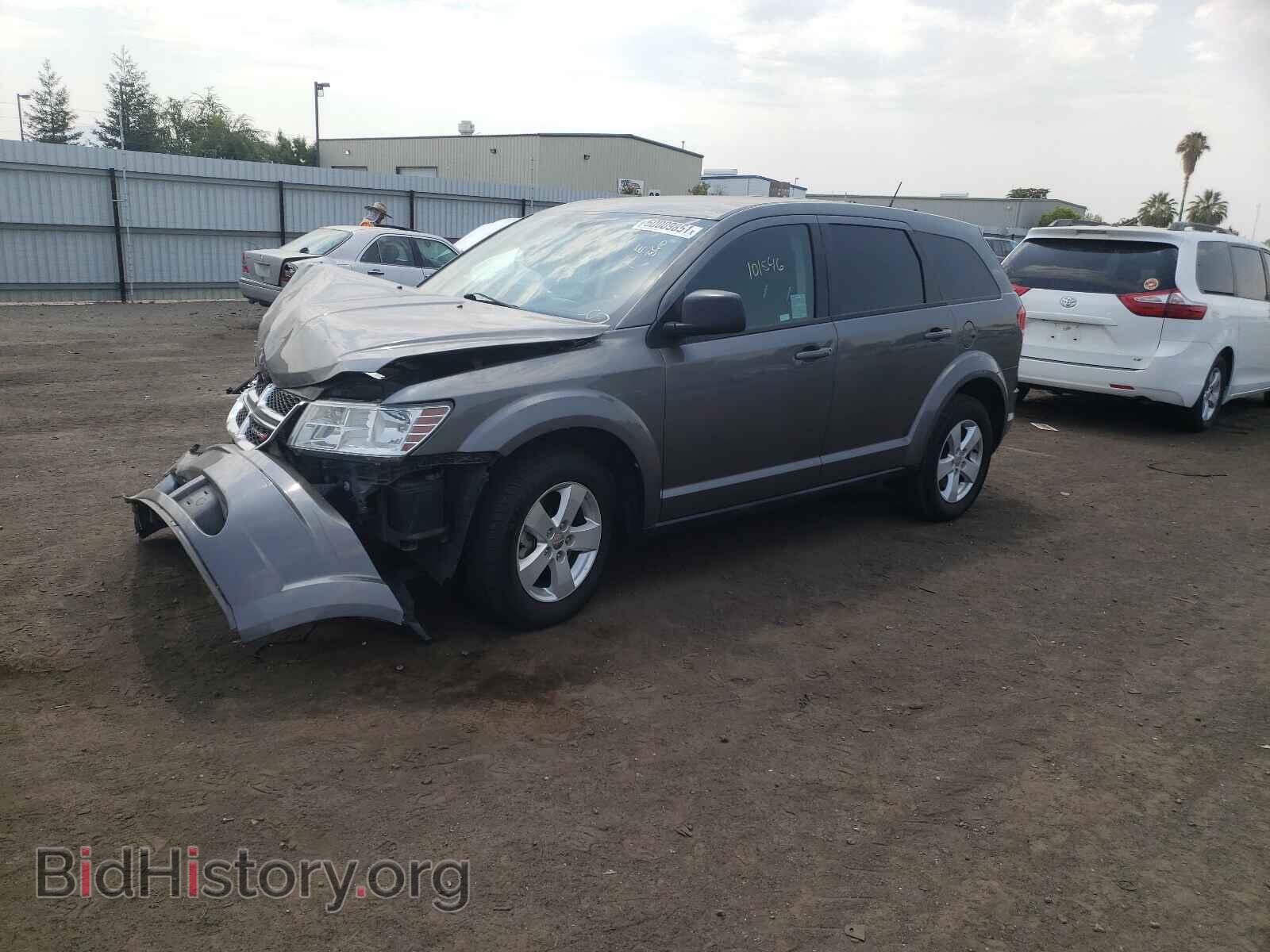 2013 DODGE JOURNEY - VIN: 3C4PDCAB3DT531965 - Фото 2