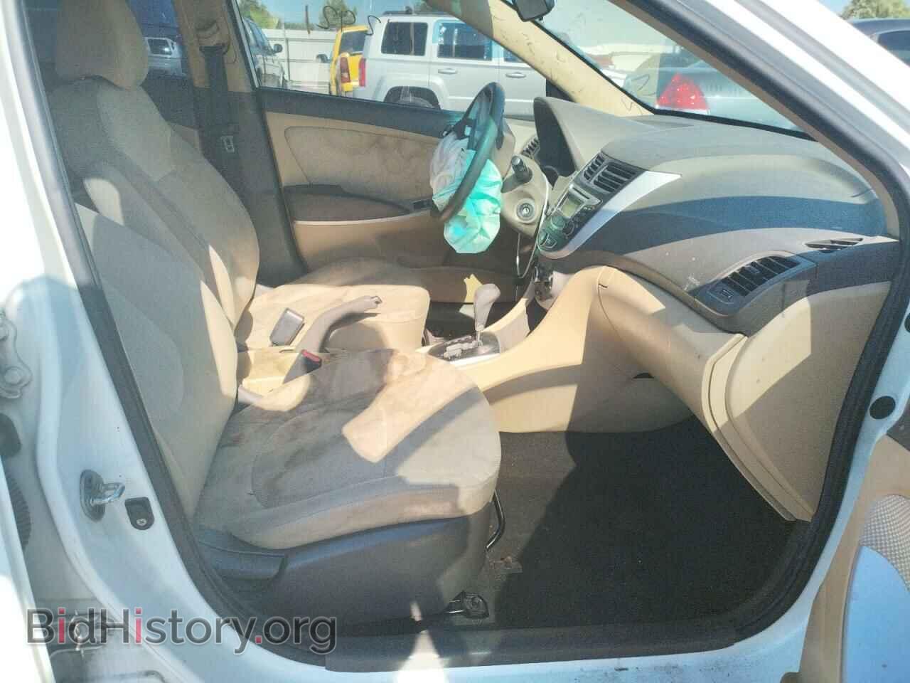 2012 HYUNDAI ACCENT - VIN: KMHCT4AE2CU186316 - Фото 5