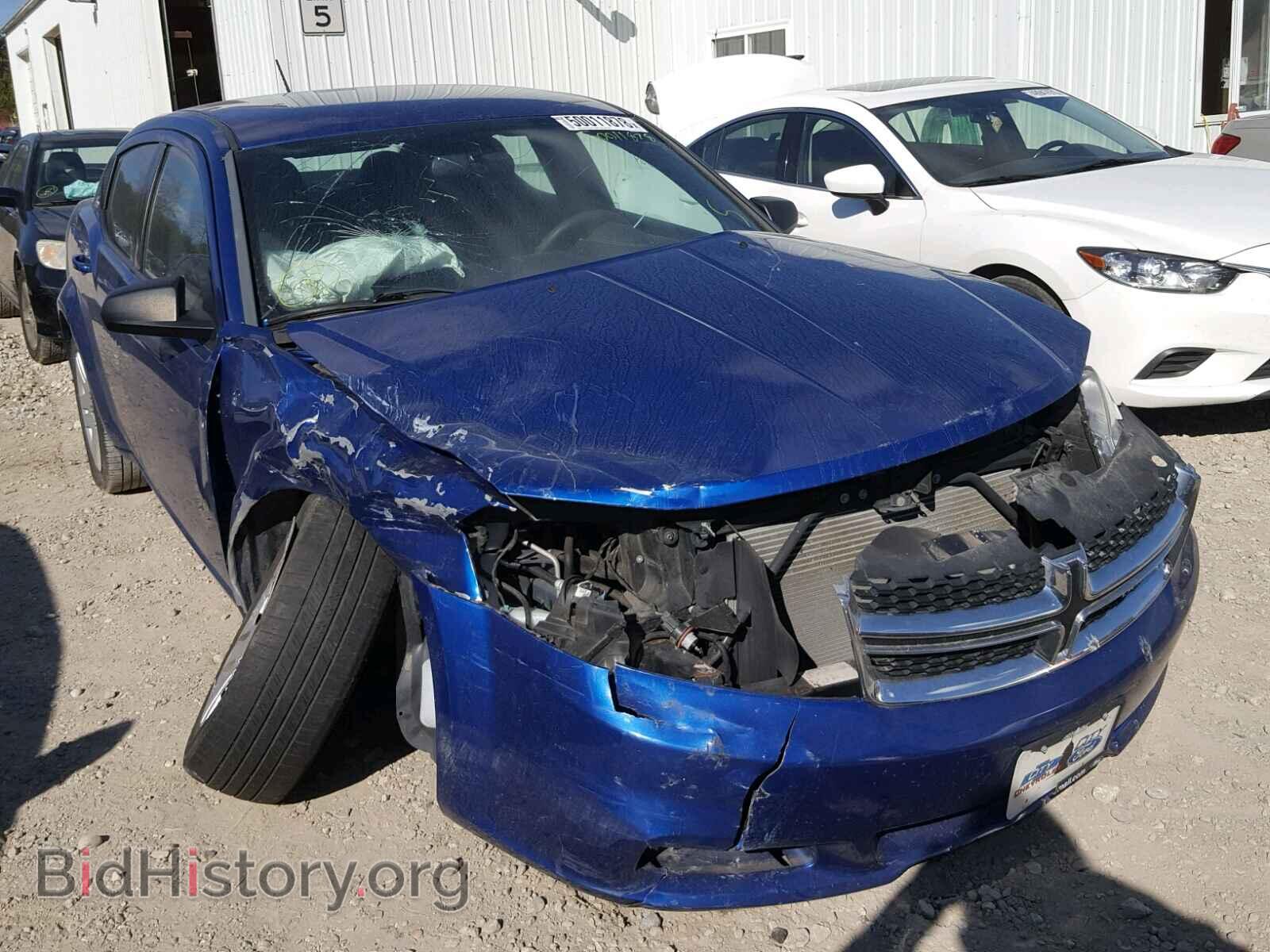Photo 1C3CDZAG4CN322055 - DODGE AVENGER 2012