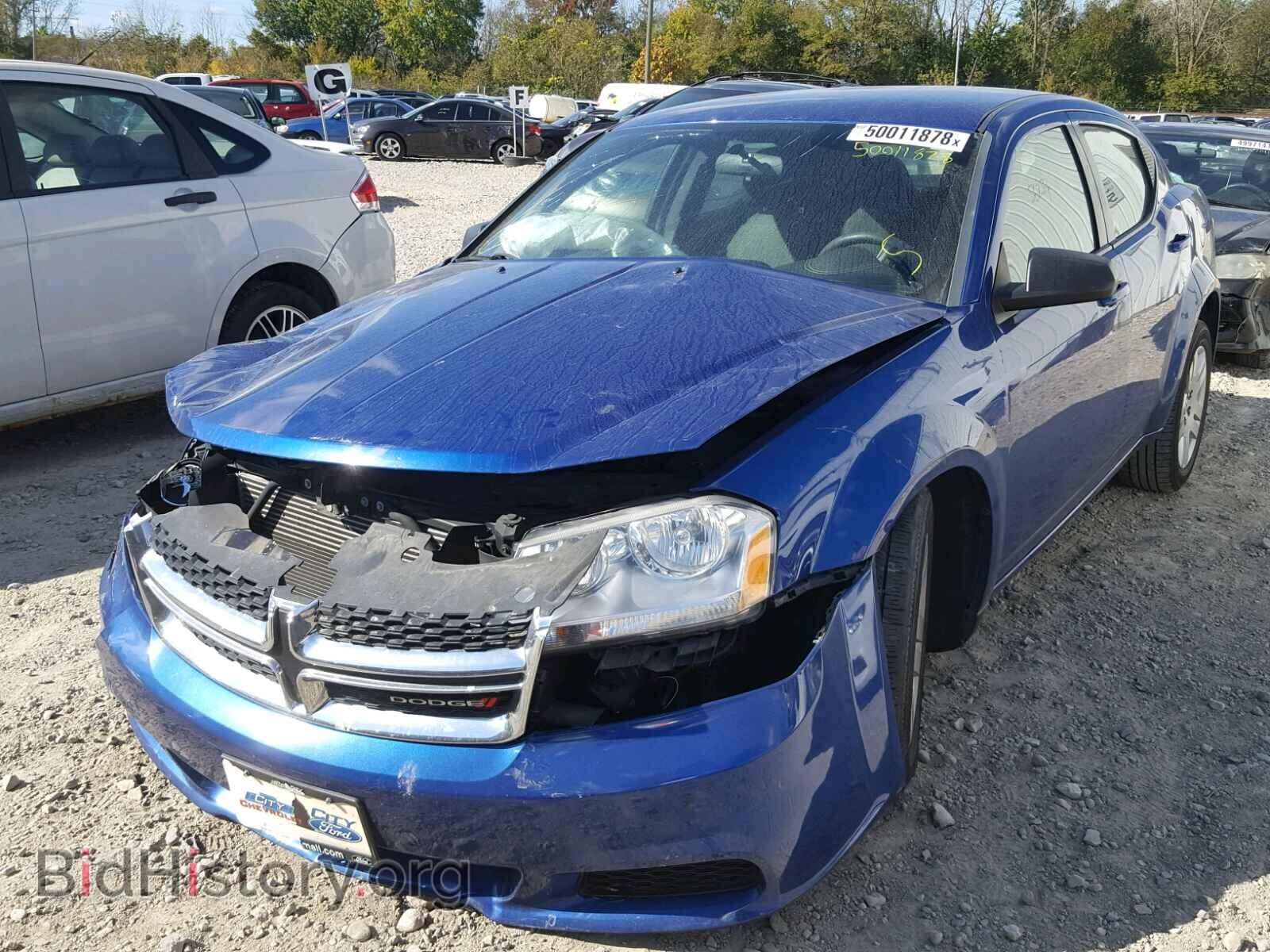 2012 DODGE AVENGER - VIN: 1C3CDZAG4CN322055 - Photo 2