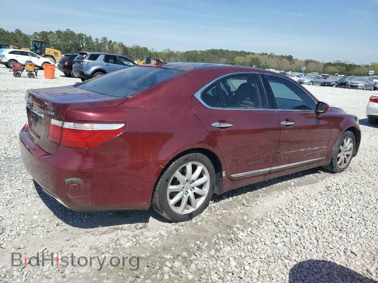 2007 LEXUS LS460 - VIN: JTHBL46F075042649 - Фото 3