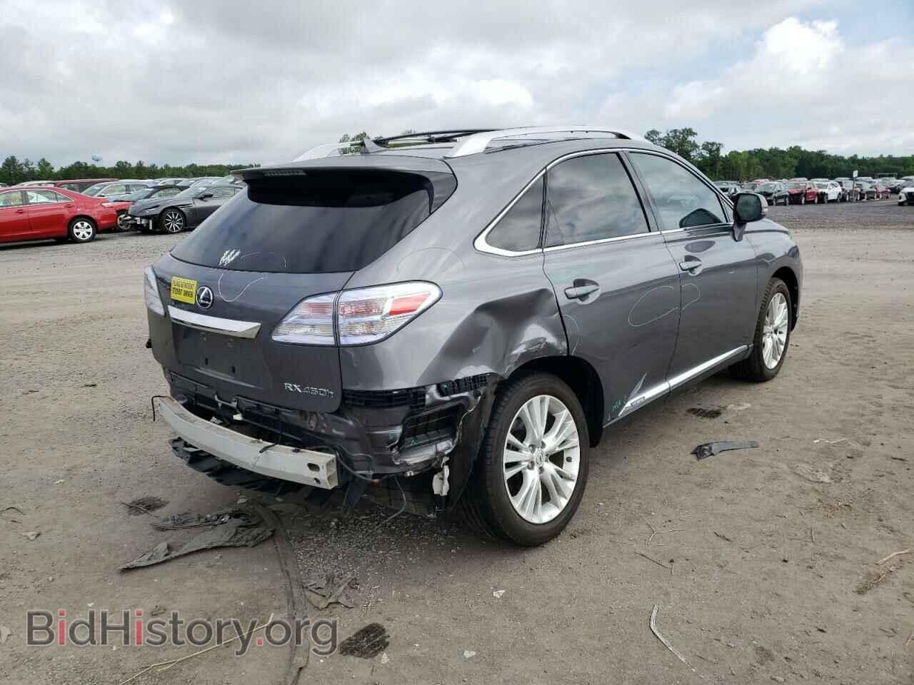 2012 LEXUS RX450 - VIN: JTJBC1BA1C2429648 - Фото 4