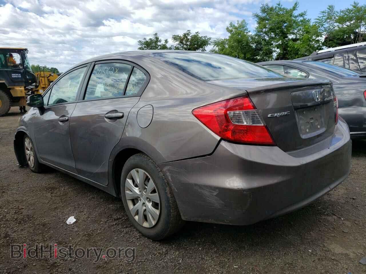 2012 HONDA CIVIC - VIN: 2HGFB2F52CH539143 - Фото 3