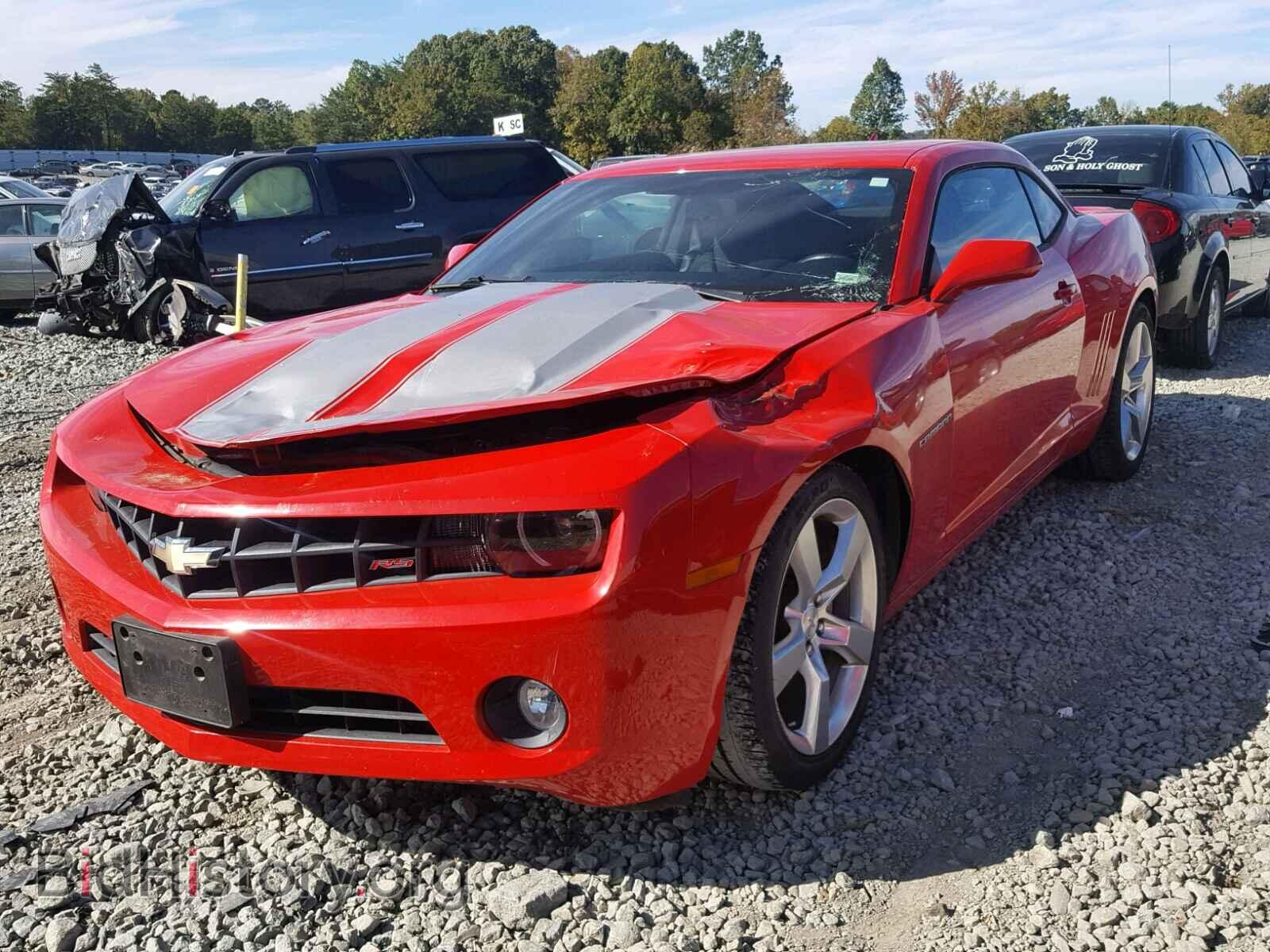 2012 CHEVROLET CAMARO - VIN: 2G1FB1E36C9132079 - Фото 2