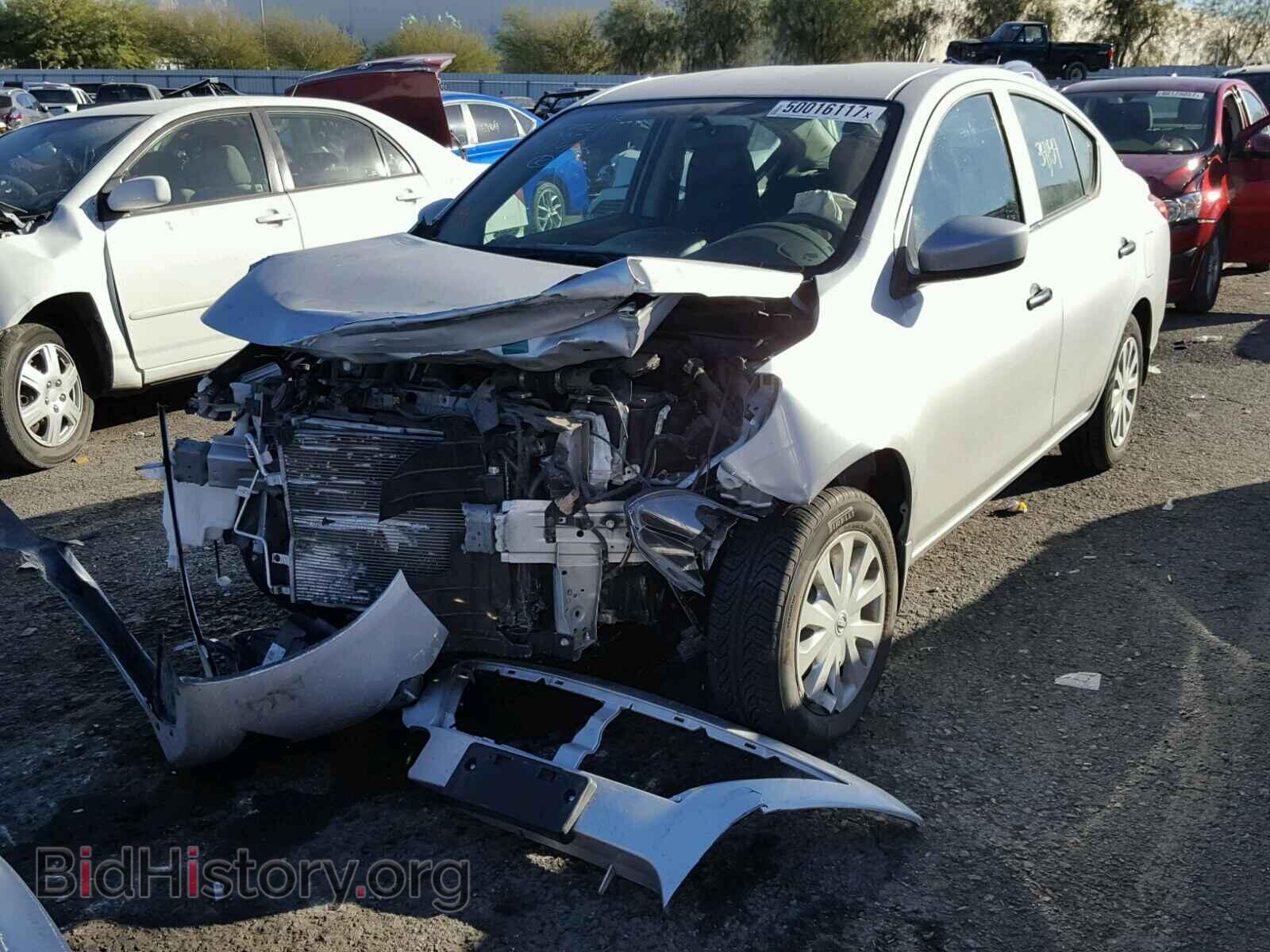 2016 NISSAN VERSA - VIN: 3N1CN7AP1GL839707 - Фото 2