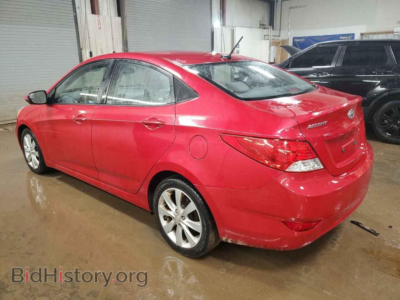 2014 HYUNDAI ACCENT - VIN: KMHCU4AE9EU621221 - Фото 2