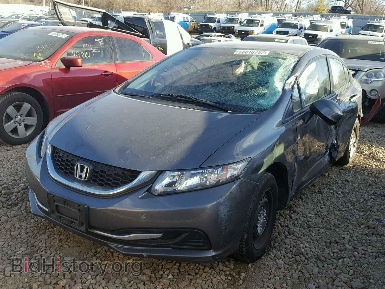 2013 HONDA CIVIC - VIN: 19XFB2F54DE013883 - Фото 2
