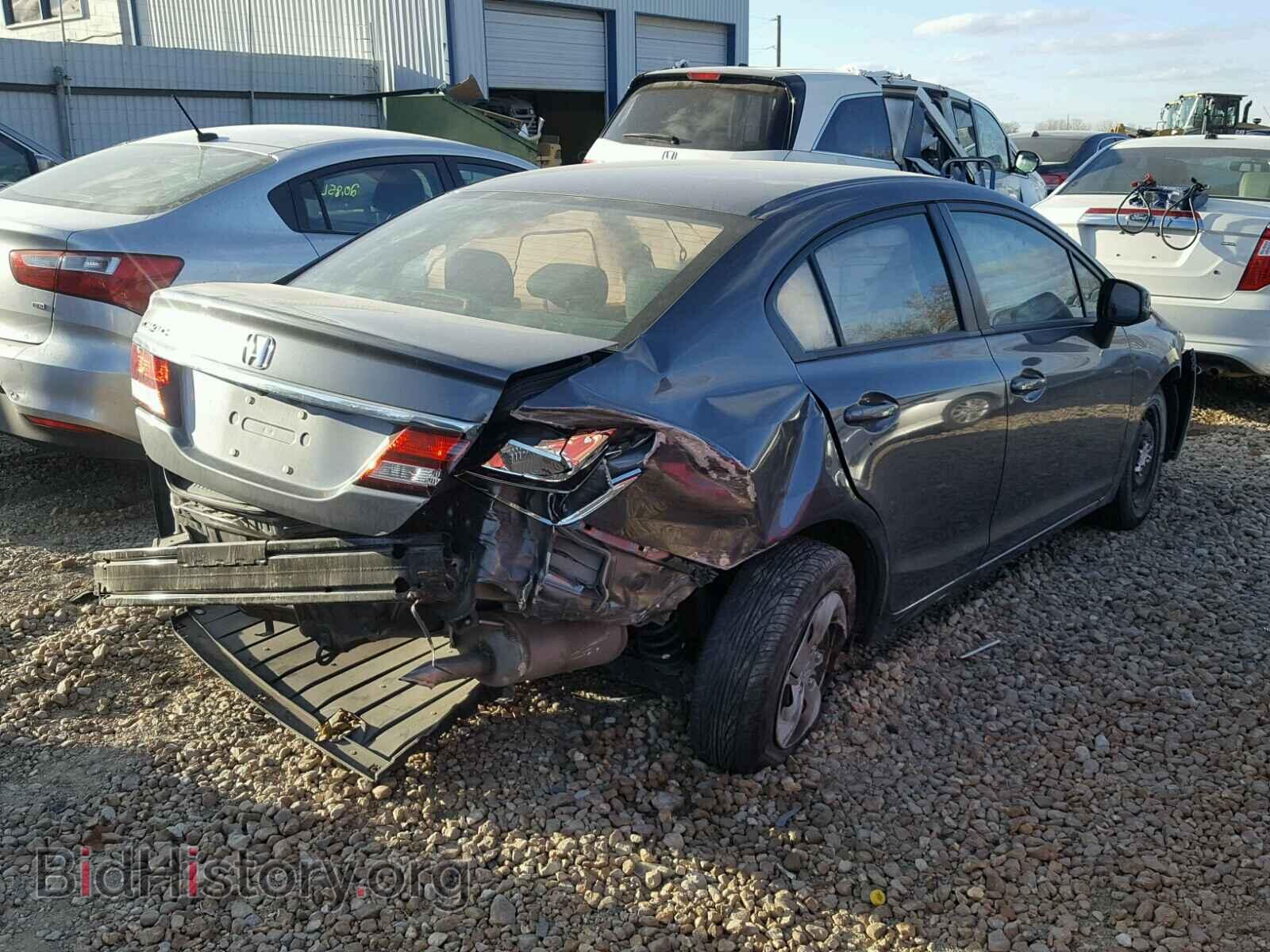 2013 HONDA CIVIC - VIN: 19XFB2F54DE013883 - Фото 4