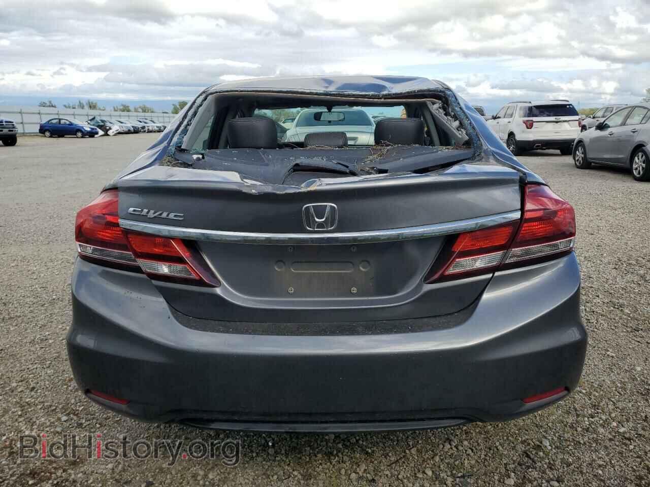 2013 HONDA CIVIC - VIN: 19XFB2F96DE264486 - Фото 6