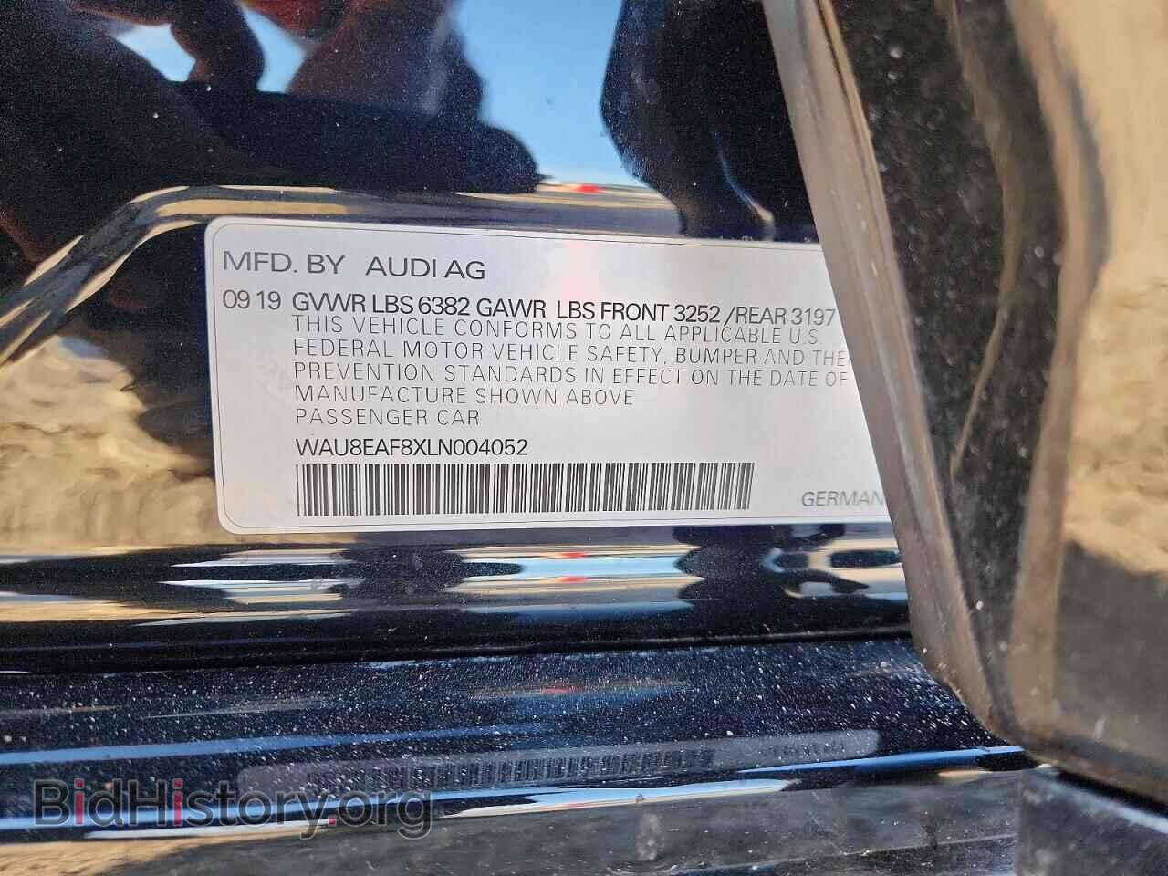2020 AUDI A8 - VIN: WAU8EAF8XLN004052 - Photo 12