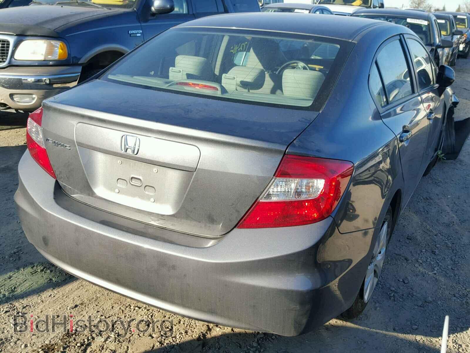 2012 HONDA CIVIC - VIN: 19XFB2F54CE358233 - Фото 4