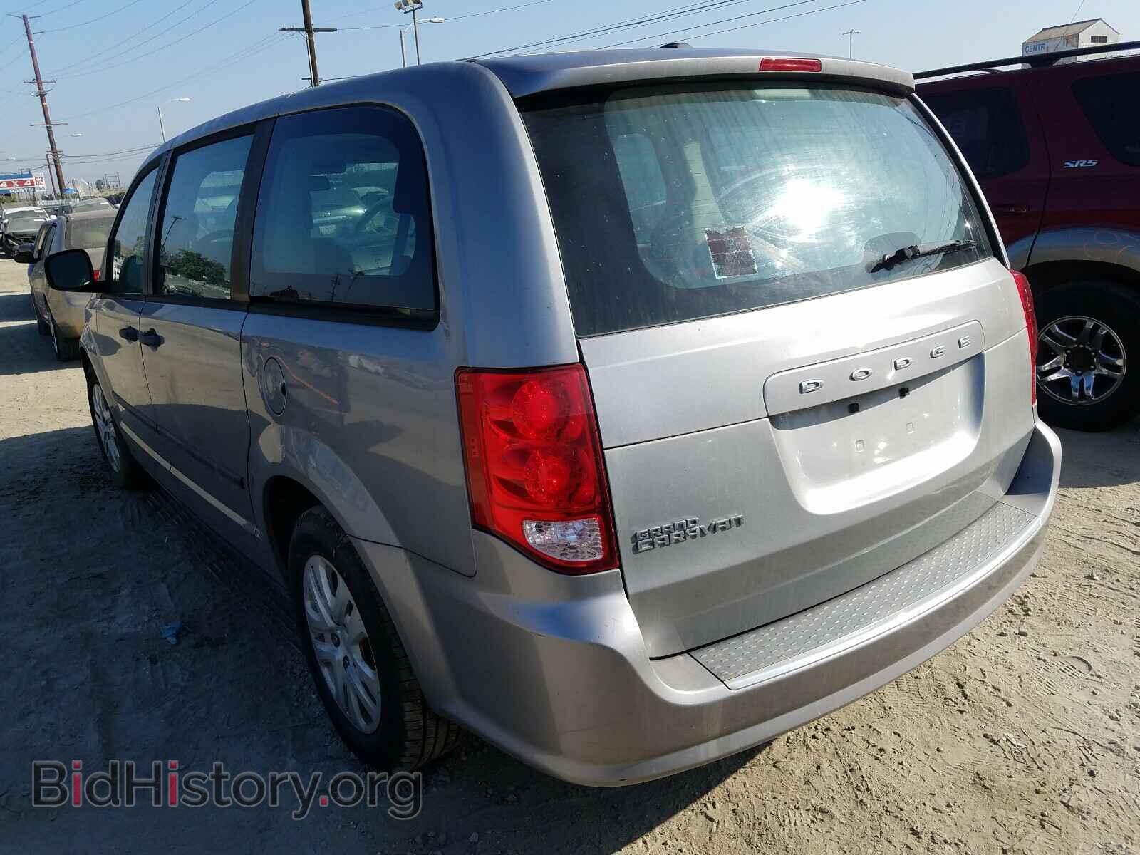 2014 DODGE CARAVAN - VIN: 2C4RDGBG3ER463147 - Фото 3