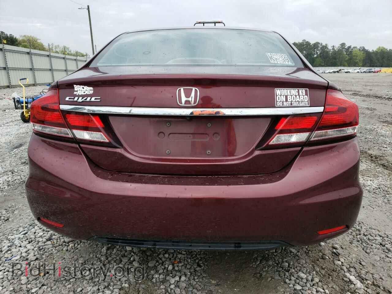 2014 HONDA CIVIC - VIN: 19XFB2F94EE037301 - Photo 6