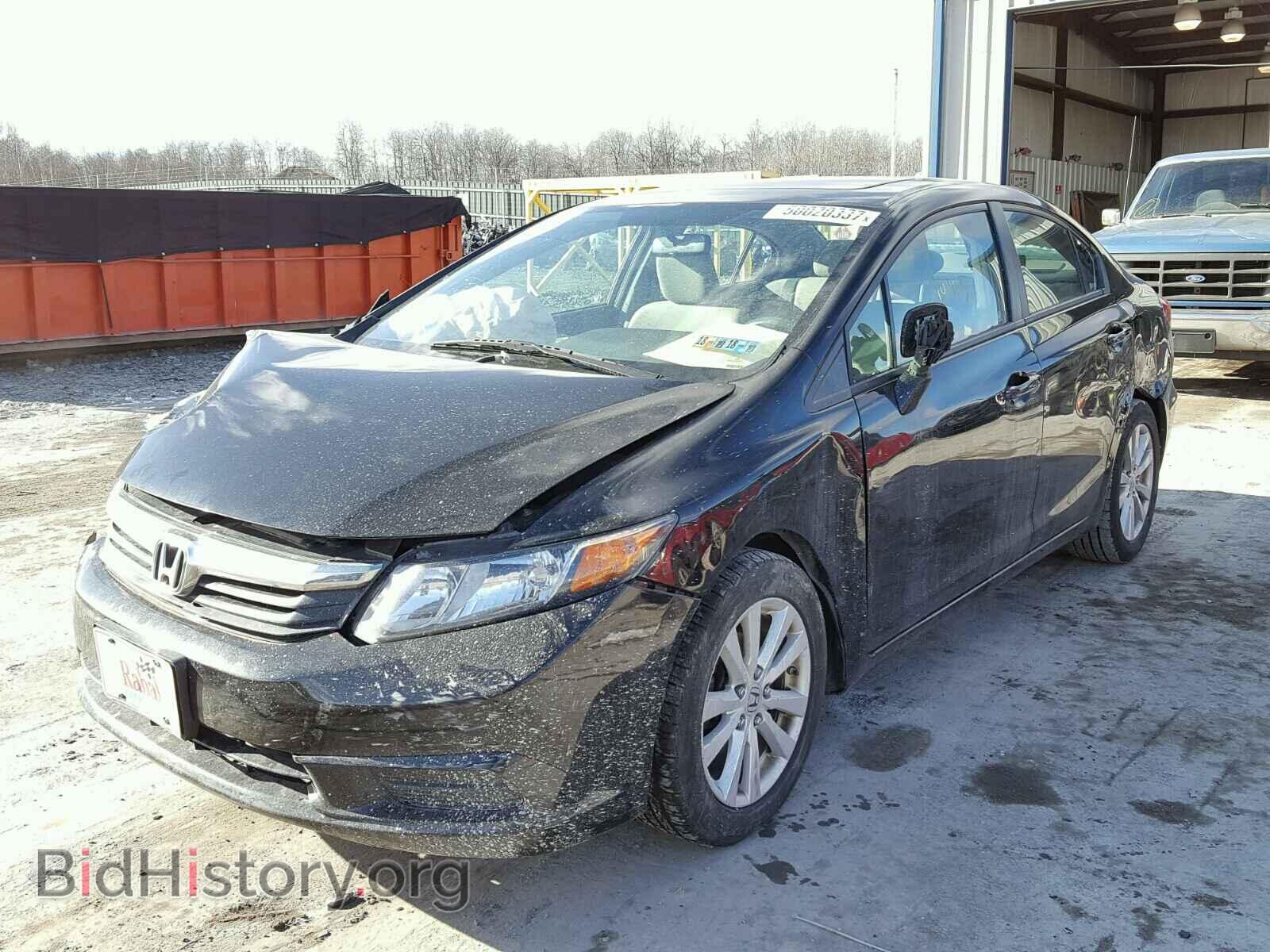2012 HONDA CIVIC - VIN: 2HGFB2F81CH519301 - Фото 2