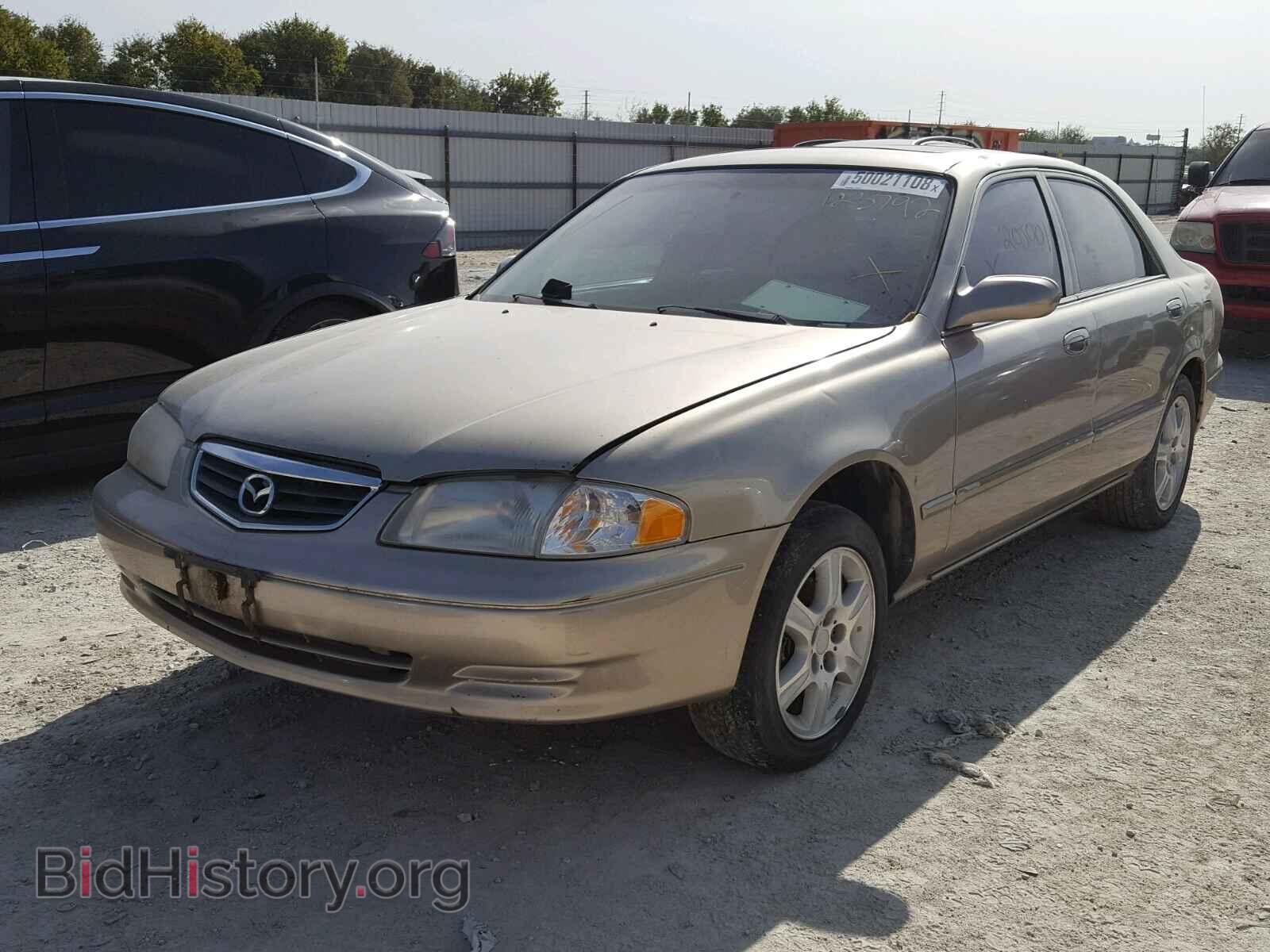 2000 MAZDA 626 - VIN: 1YVGF22D1Y5123792 - Фото 2