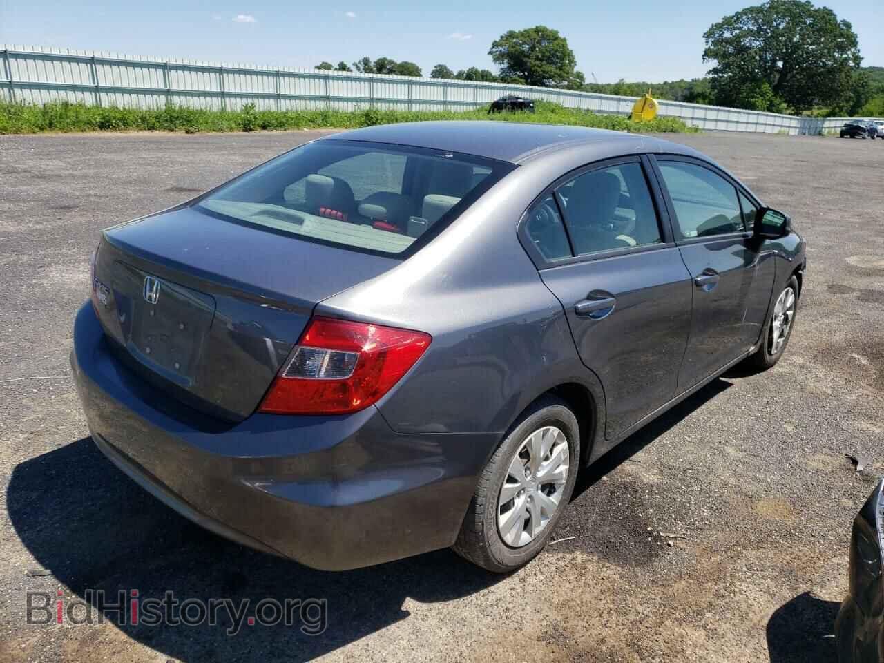 2012 HONDA CIVIC - VIN: 2HGFB2F56CH325207 - Photo 4