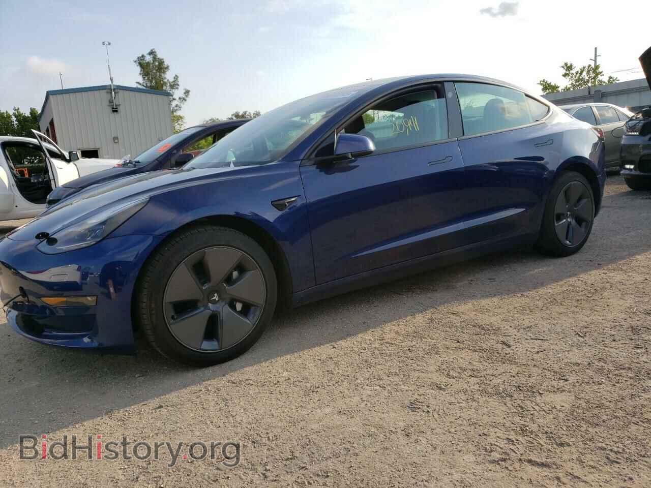 Photo 5YJ3E1EA1MF913332 - TESLA MODEL 3 2021