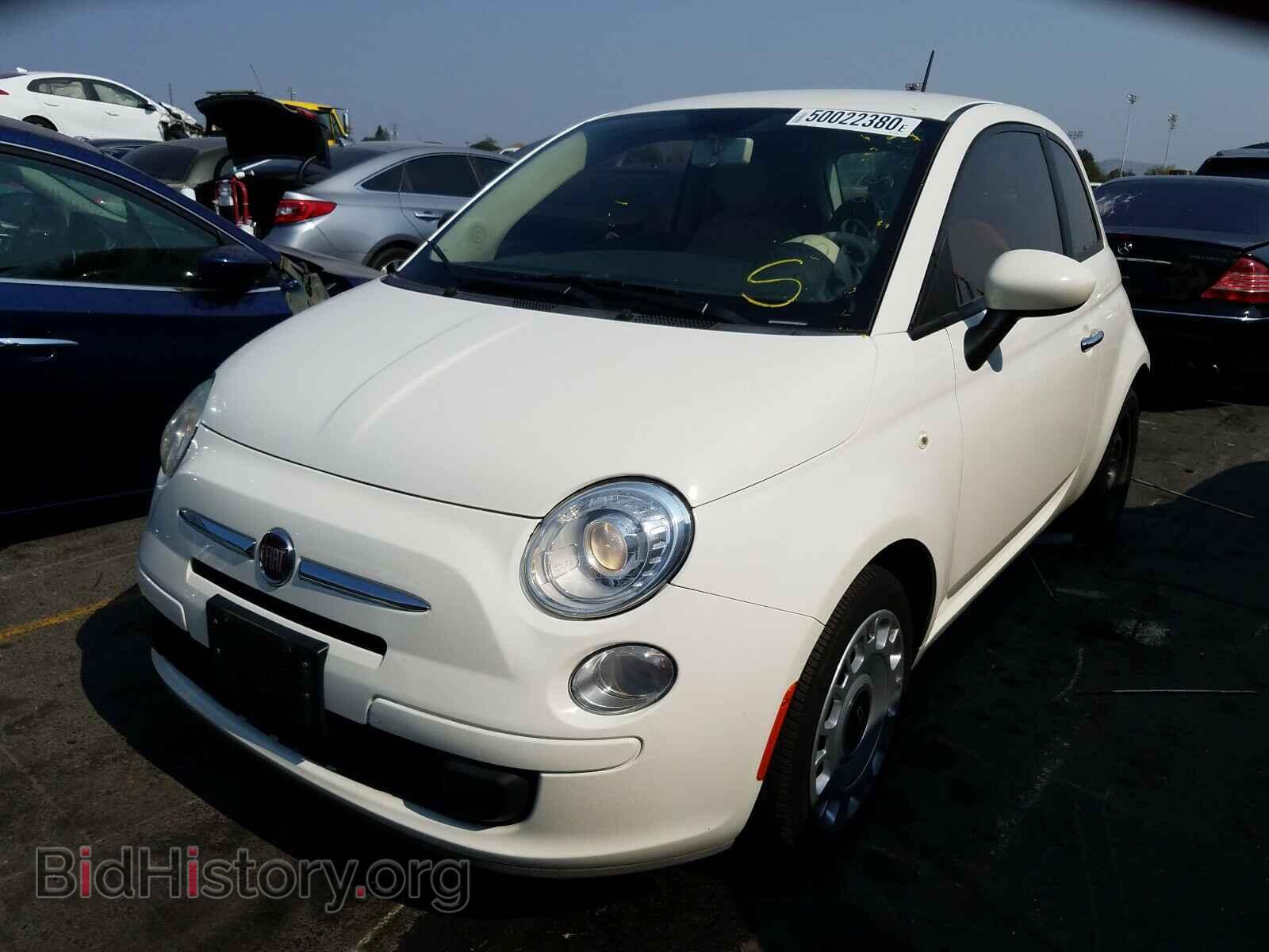 2012 FIAT 500 - VIN: 3C3CFFAR4CT313978 - Фото 2