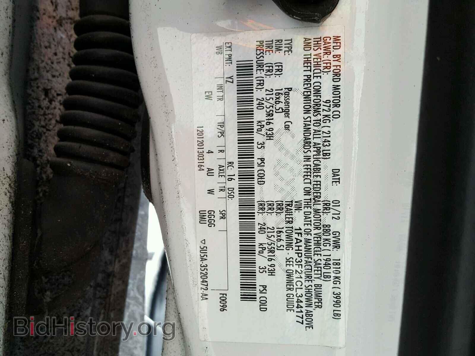 2012 FORD FOCUS - VIN: 1FAHP3F21CL344177 - Photo 10