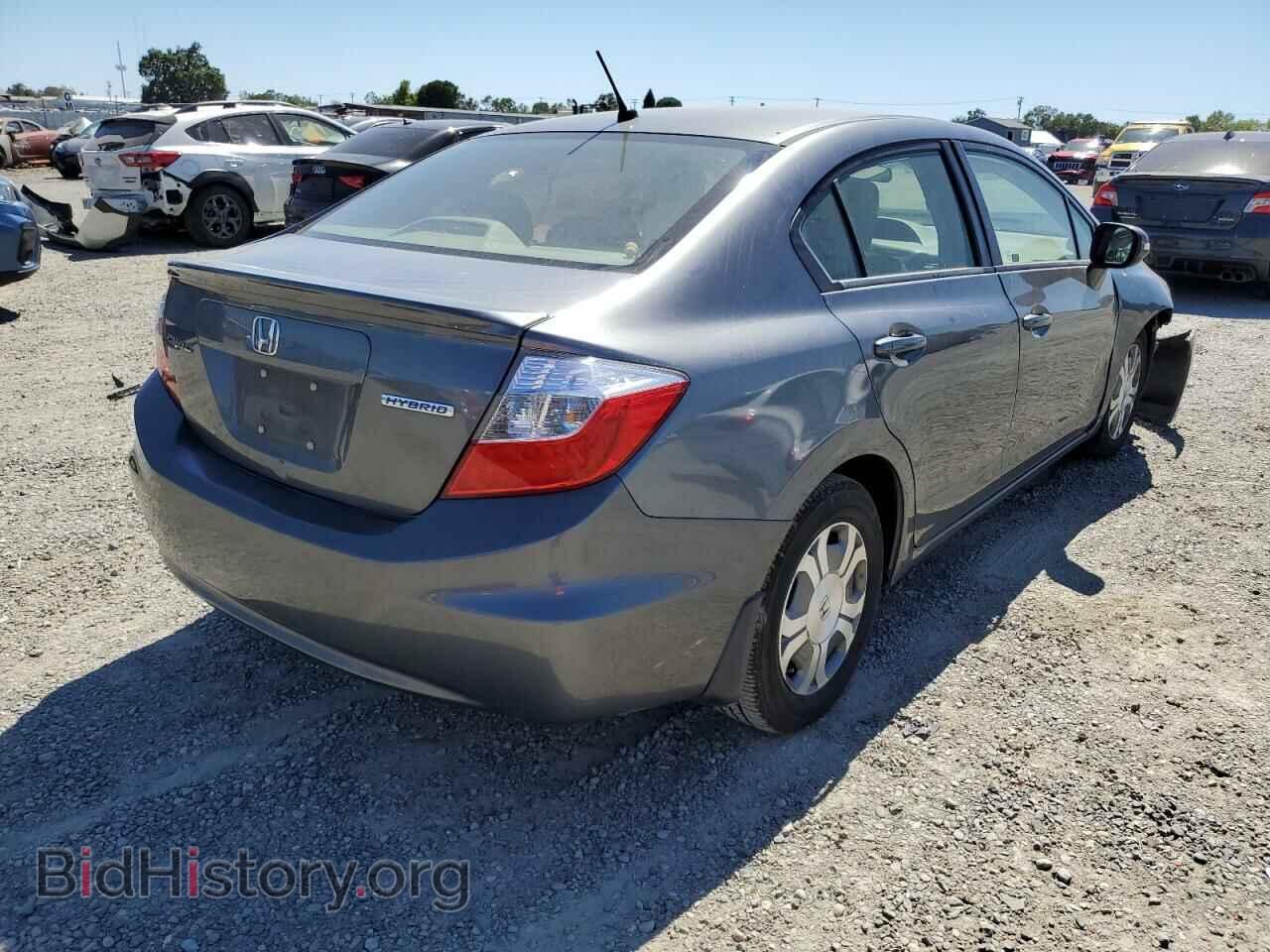 2012 HONDA CIVIC - VIN: JHMFB4F33CS003284 - Фото 4