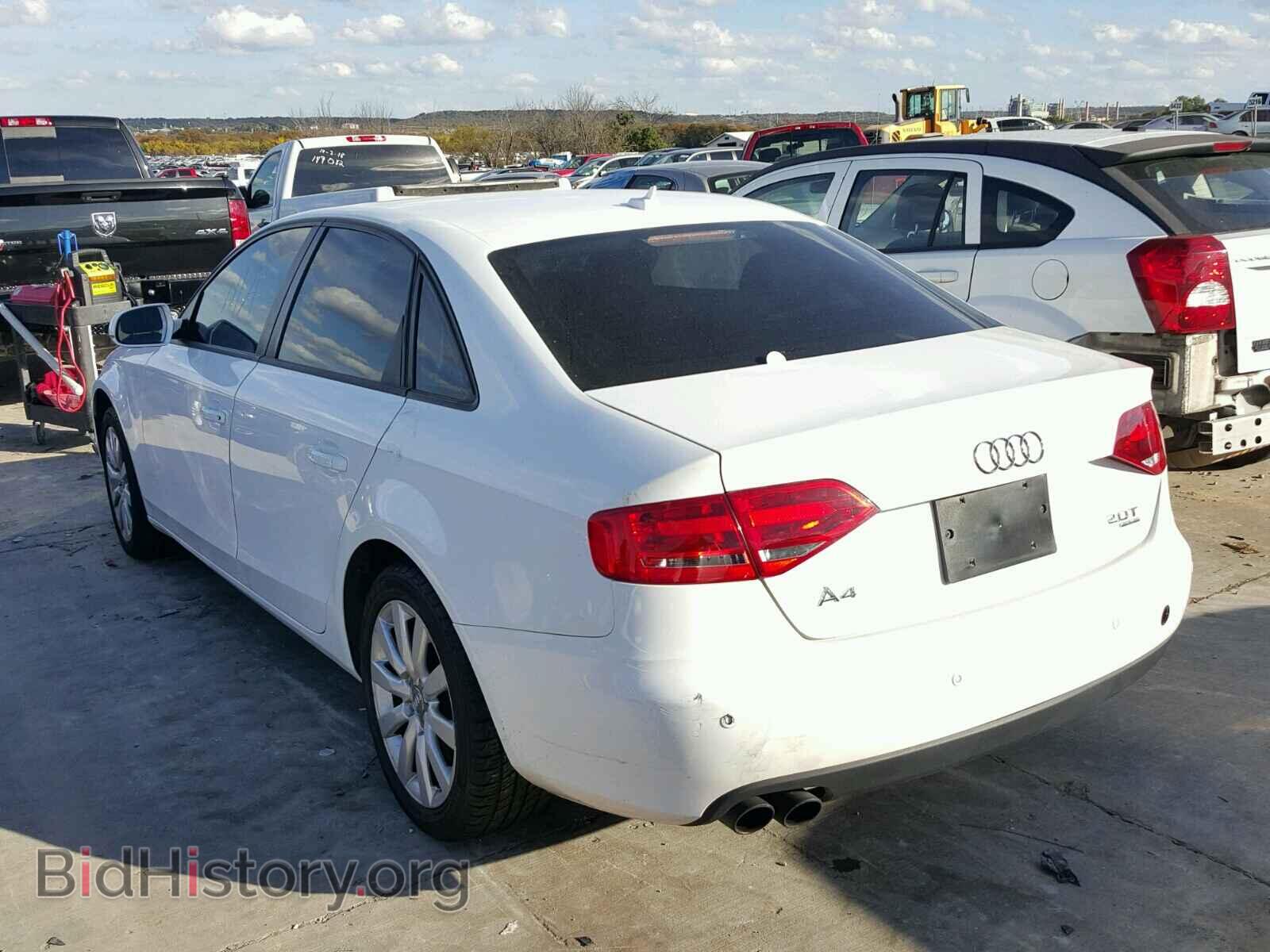 2012 AUDI A4 - VIN: WAUBFAFL1CN011477 - Фото 3