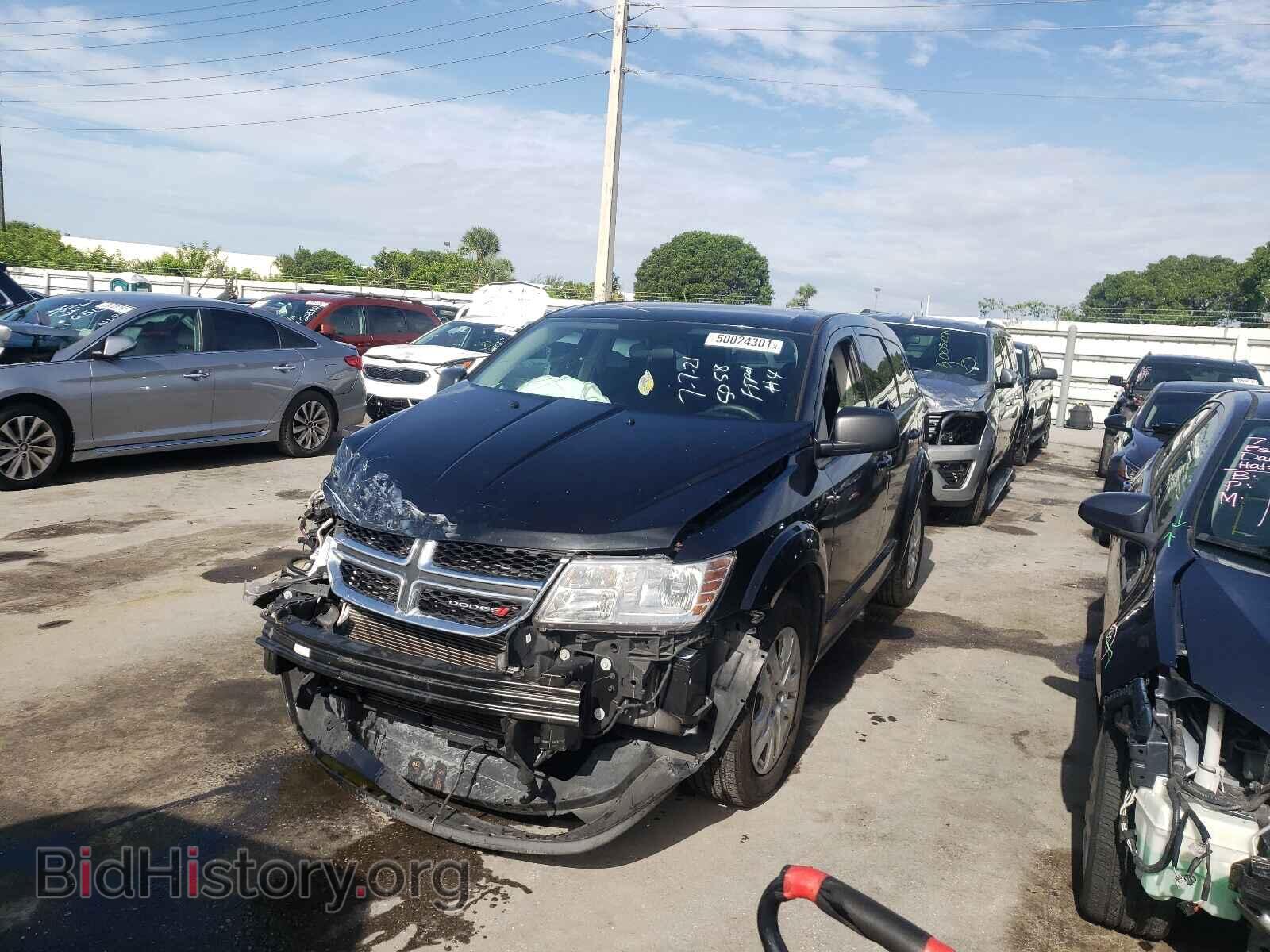 2014 DODGE JOURNEY - VIN: 3C4PDCAB4ET135058 - Фото 2